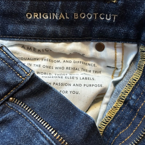 American Eagle Jeans Mens 32x32 Blue Original Bootcut Next Level Flex Stretch - Picture 6 of 7